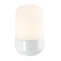 Ifø Ohm 100/170 tak/vegg 8W led dimbar IP44 - Hvit/Opal glass