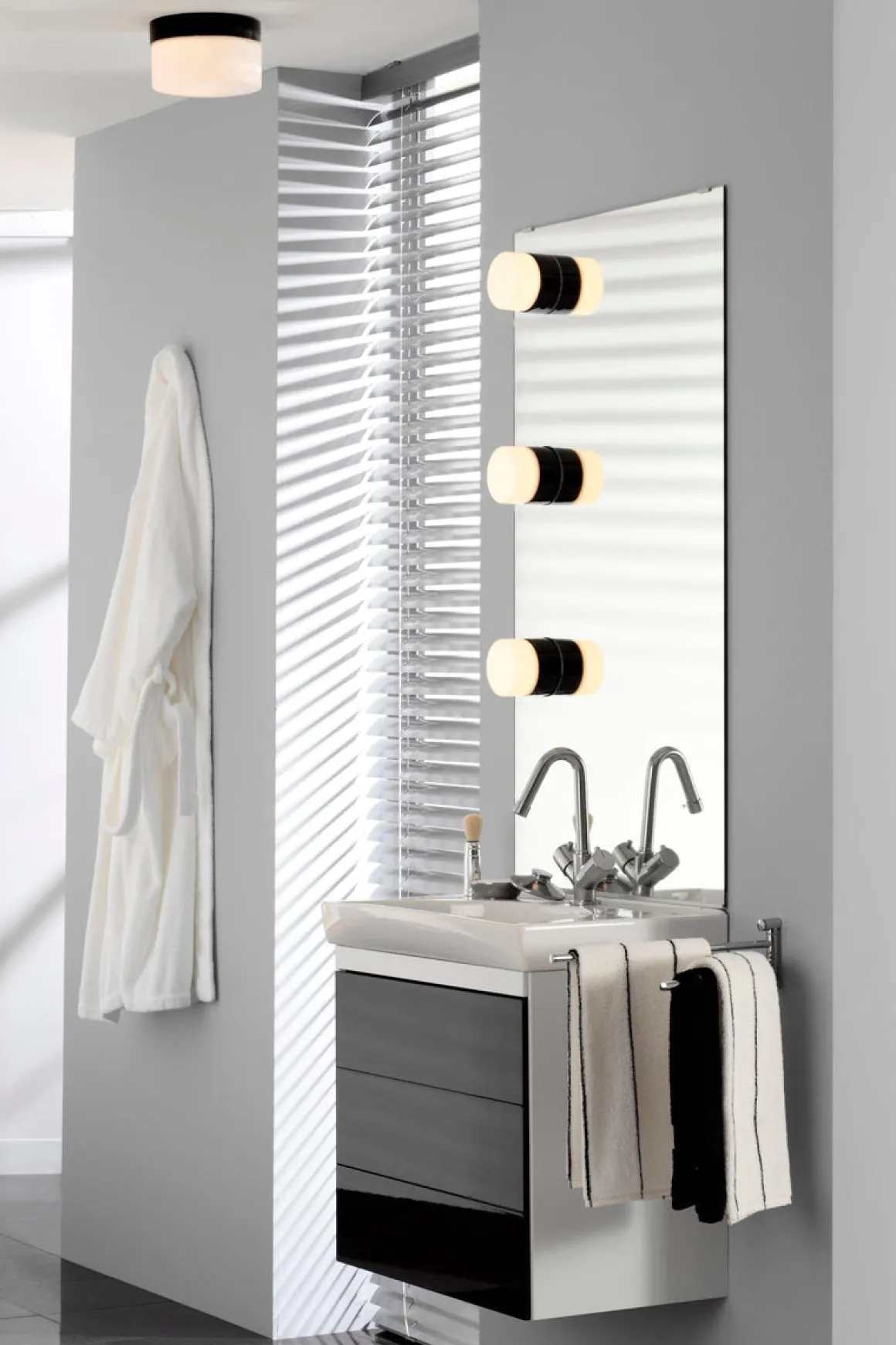 Ifø Opus 200/140 tak/vegg E27 IP44 Badstu