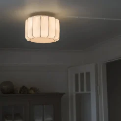 Iris taklampe 30 cm - Hvit