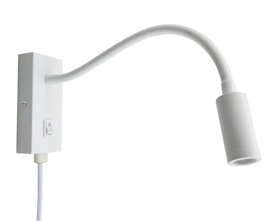 Isa vegglampe - Hvit