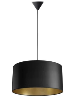 Isabella Castillo takpendel 50 cm - Svart/Gullfarget