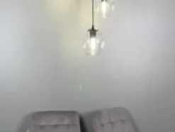 Istar rondell takpendel 3 lys - Svart/Amberfarget