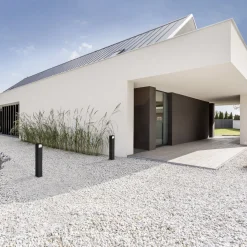 ITA G750 Pullert utendørs 75 cm 10W 3000K IP65 - Svart