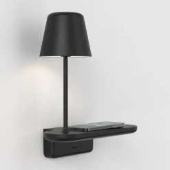 Ito vegglampe med trådløs lader og USB