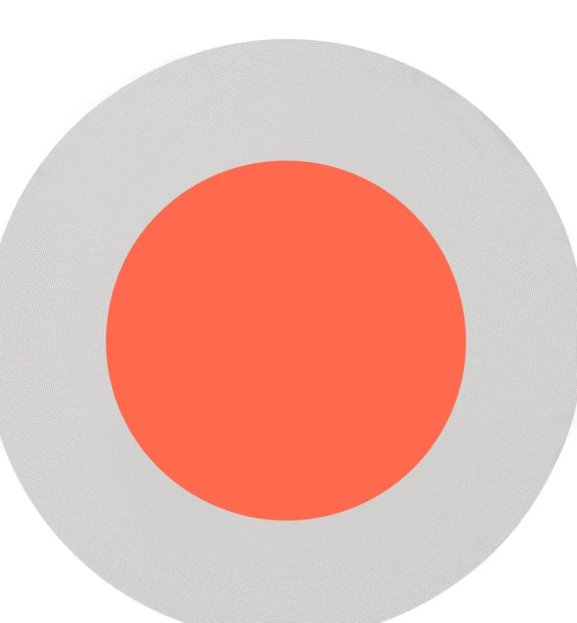 Jade vegg/taklampe 18W dimbar - Hvit