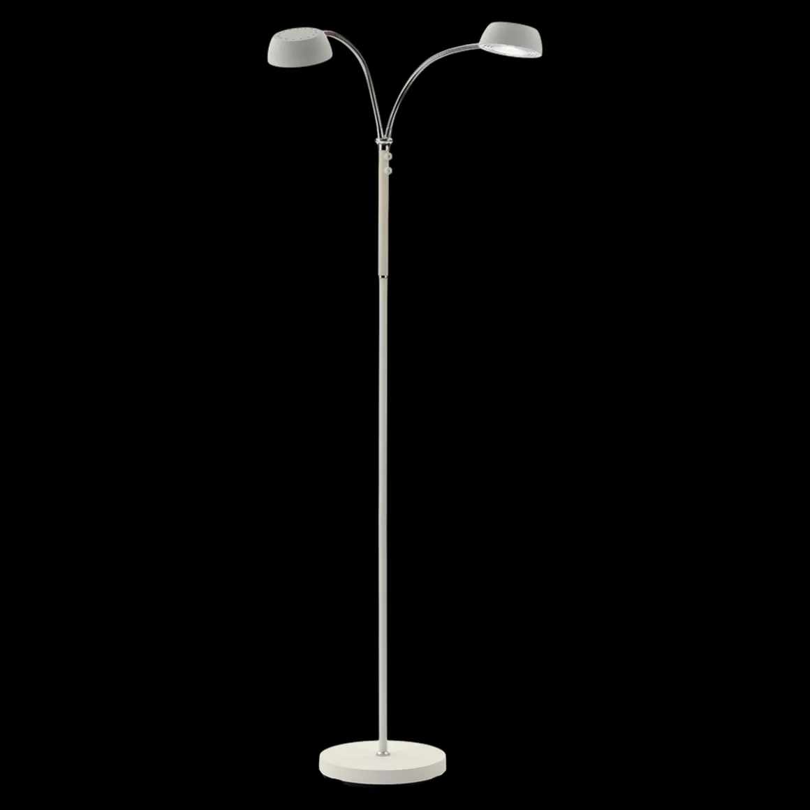 Jonas dobbel gulvlampe 2x5W 2700 Kelvin 140 cm - Dimbar