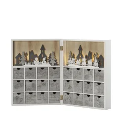 Julekalender med lys - Batteridrevet