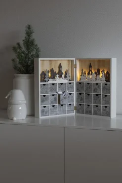 Julekalender med lys - Batteridrevet