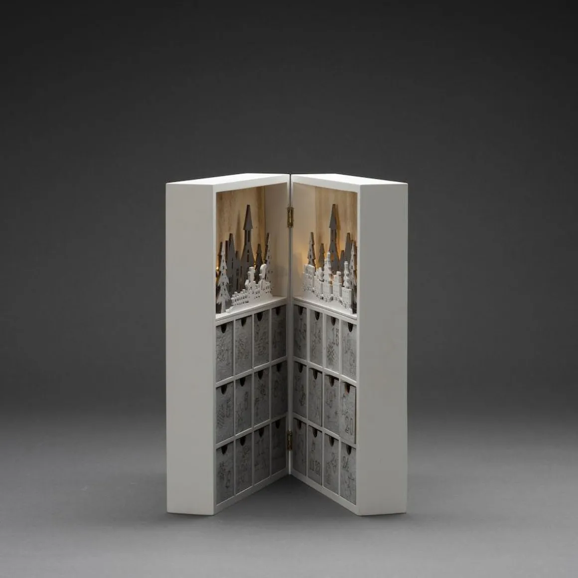 Julekalender med lys - Batteridrevet