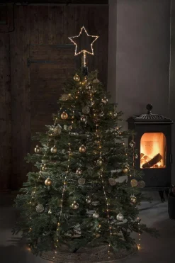 Juletrebelysning med toppstjerne 274 Led