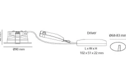 Junistar Eco IsoSafe 8 pack 6W LED 2700K