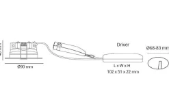 Junistar Eco IsoSafe 8 pack 6W LED 2700K