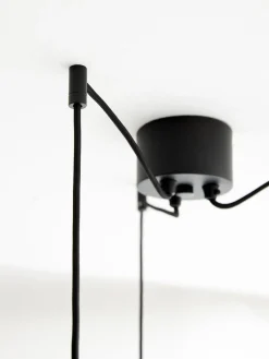 K5 takpendel 3 lys - Svart