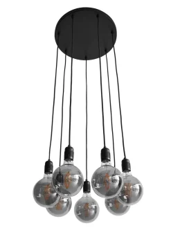 K9 takpendel 7 lys - Svart