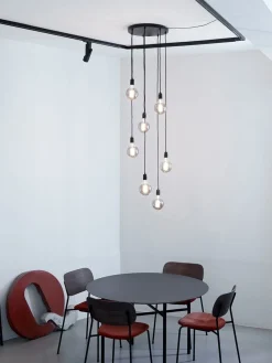 K9 takpendel 7 lys - Svart