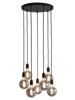 K9 takpendel 7 lys - Svart