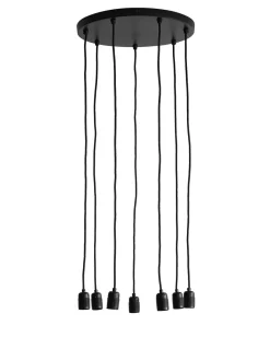 K9 takpendel 7 lys - Svart