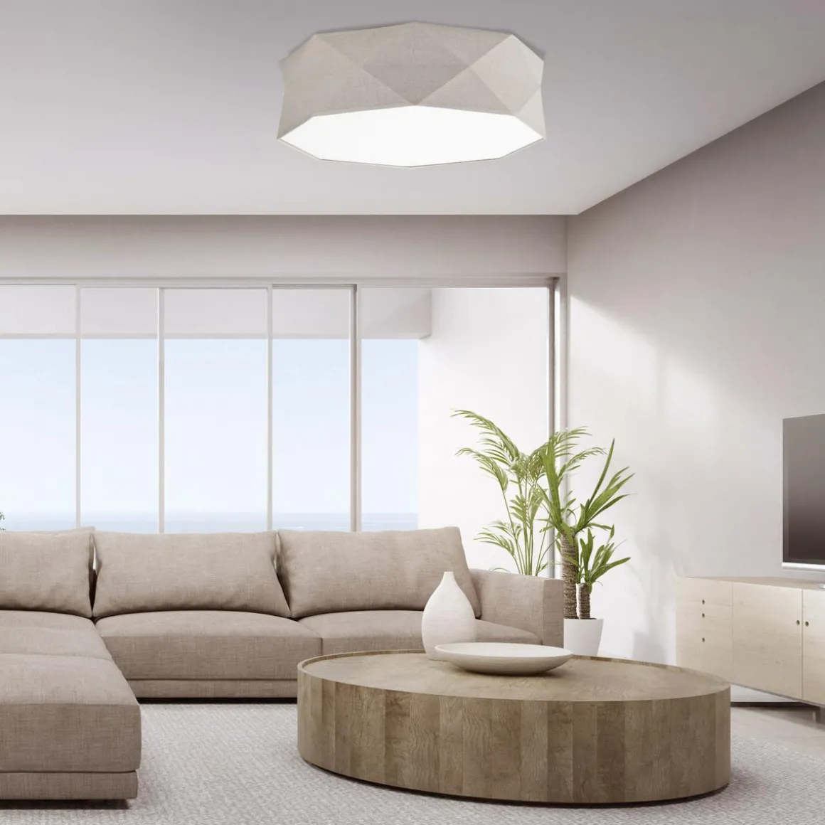 Kantoor taklampe 52 cm