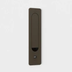 Keta vegglampe for innfelling 3,2W LED m/USB