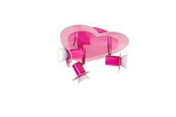 Kitty taklampe spot - Rosa