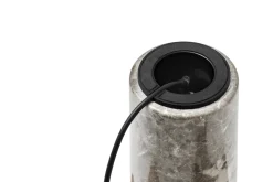Kizu Portable bordlampe - Grå marmor