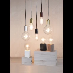 Klar Glob LED Filament 95mm