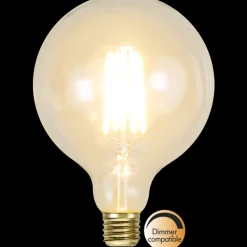 Klar Glob LED Filament 125mm