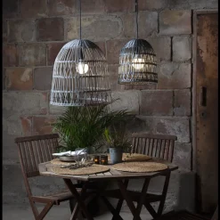 Knute utendørs lampeskjerm 30 cm IP44 - Grå