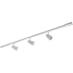 Komplett 1,2m Zip Zoom 3x6W dimtowarm m/endetilkobling - matthvit