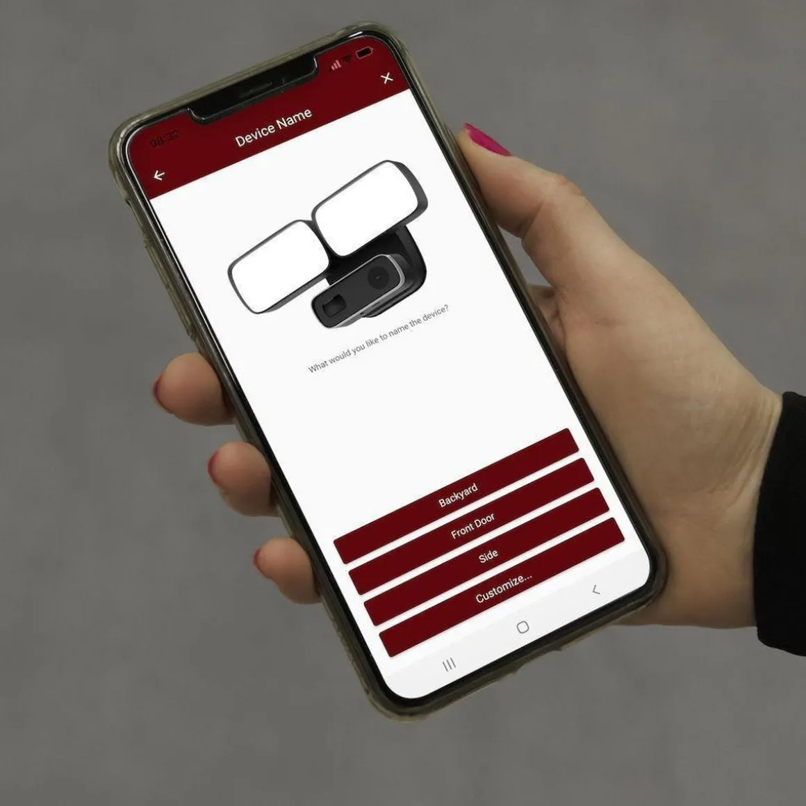 Konstsmide Smartlight 24W kamera med Wifi - Svart