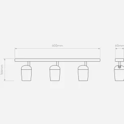 Koto three bar spot 60 cm