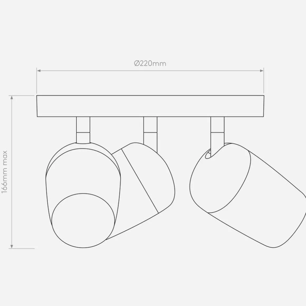 Koto triple round spot