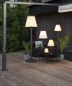 Kreta gulvlampe utendørs 150 cm