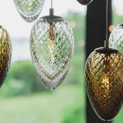 Krystallkongle frost 3 takpendel