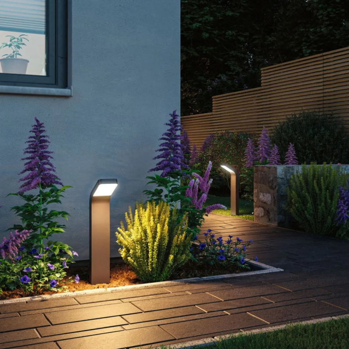 Kulma pullert utendørs IP44 7,5W 3000 Kelvin 50 cm