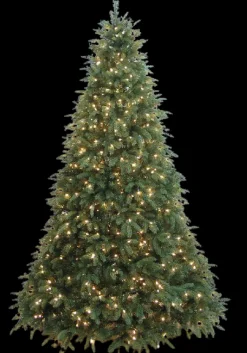 Kunstig juletre 180 cm 40% PE og 60% PVC 300 LED varmhvit