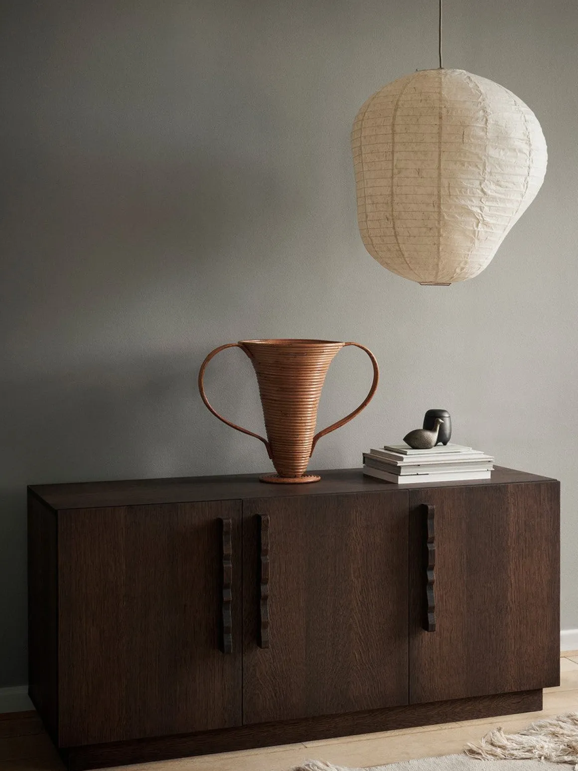 Kurbis taklampe Ø76cm