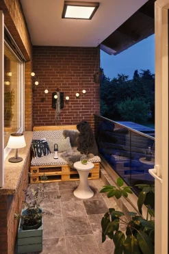 Lampion lysslynge 3,6 meter IP44 3000 Kelvin - Oppladbar via USB