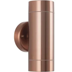 Lantana vegglampe opp/ned - Polert kobber