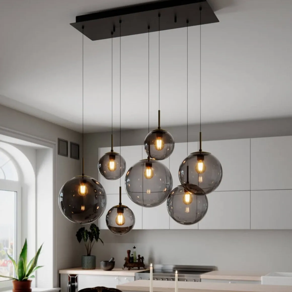 Laura takpendel 7 lys