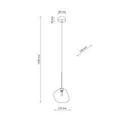 Lava takpendel 1-lys