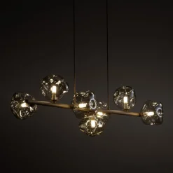 Lava takpendel 7-lys 90 cm