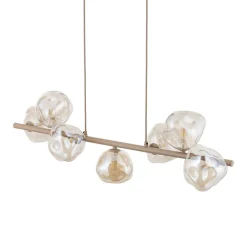 Lava takpendel 7-lys 90 cm