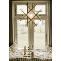 Lea adventsstjerne 70 cm - Natur