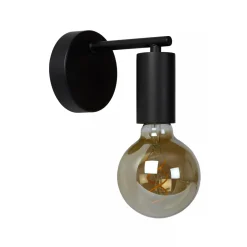 Leanne vegglampe u/ledning - Svart