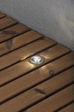 Led uplight sett 6 spots 6x0,36W