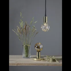 LED-pære smokey med små lys E27 (1,5W)