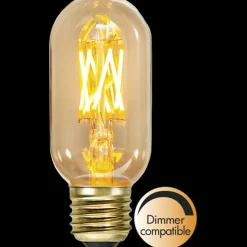 LED-pære 3,7W dimbar, Vintage Gold 45mm E27