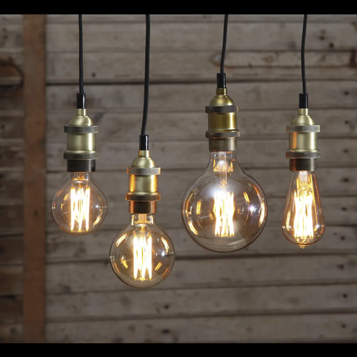 LED-pære 3,7W dimbar, Vintage Gold 80mm