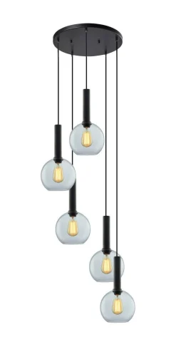 Less rondell takpendel 5 lys - Small